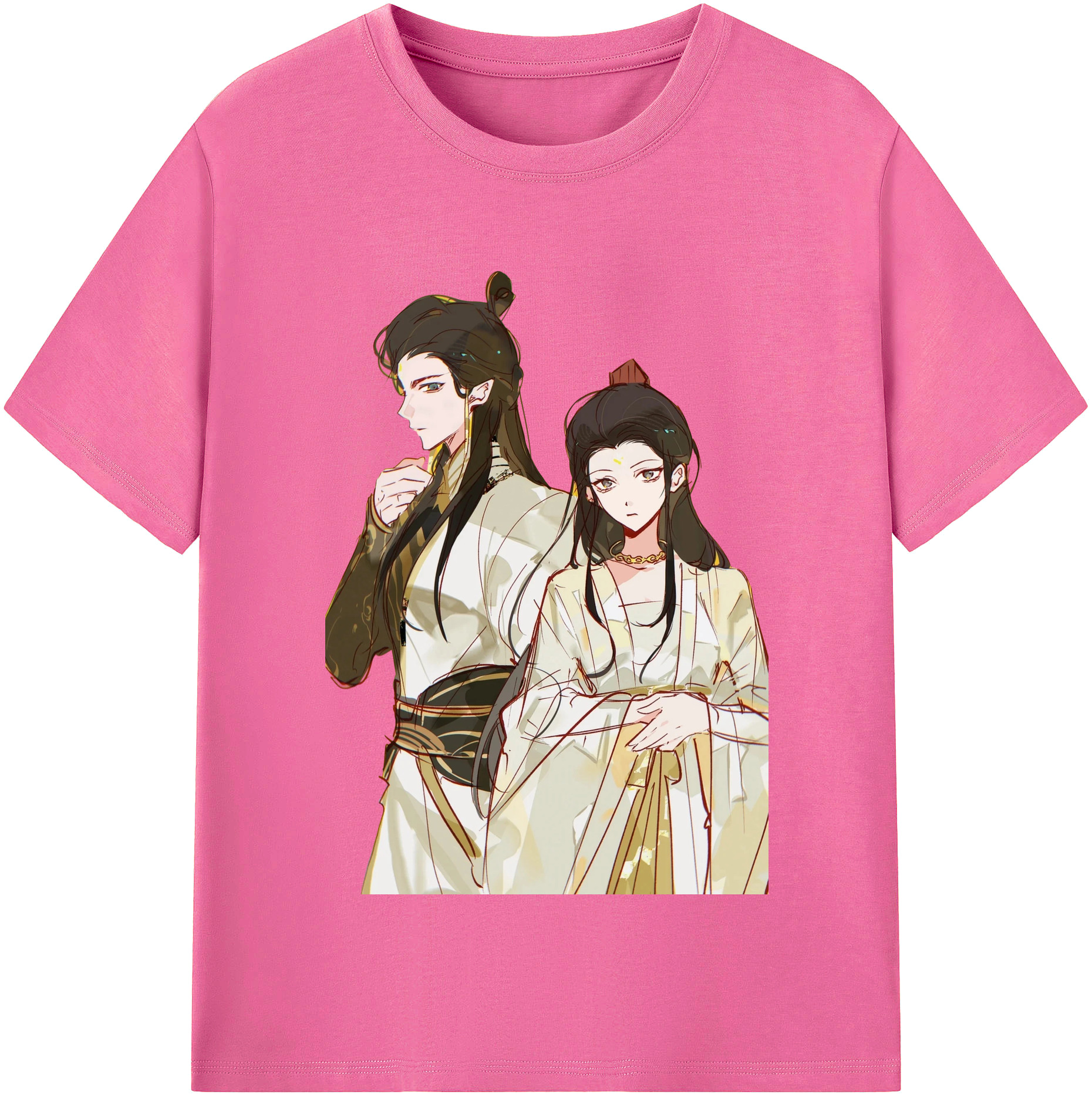（画像用） Ne Zha 2 ナタ 魔童の大暴れ レディースカジュアルプリントTシャツ（綿100％）